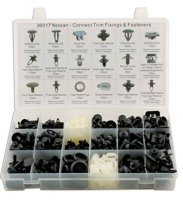 Assorted Box Trim Clips - Nissan 408pc
