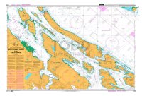ADMIRALTY Chart - 4955 North Pender Island to Thetis Island