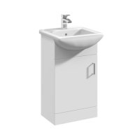 Tucker French Della 450mm Floor Standing Single Door Basin Unit