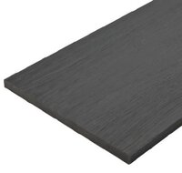Teranna Composite Decking Fascia Board Silver Grey, 170x10mm x 3.6 Metre