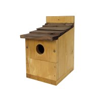 Johnston & Jeff Multi-Nester Nest Box Brown Shingle Roof