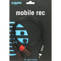 Klotz AY9 lightweight y-cable mini jack 3.5 mm - 2 x XLR male