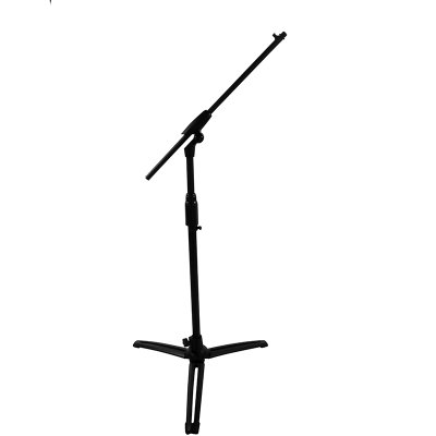 Microphone boom stand adjustable