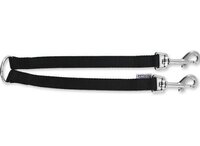 Ancol Nylon Couple 12mm / &frac12;" x 8" - Black x 1