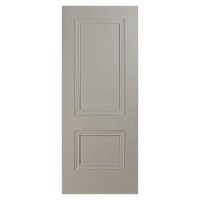 Salzburg 2 Panel Silk Grey Premium Primed