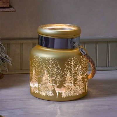 Wonderland Lantern - Gold 