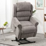 Kingsley Electric Lift & Rise Chair - Latte