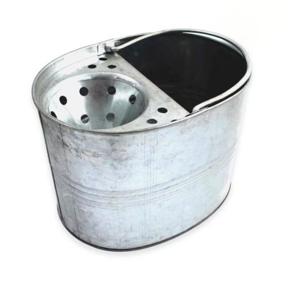 9L / 2 Gallon Galvanised Mop Bucket