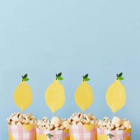 Lemon Food Picks - Pack of 12