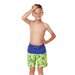 Kes-Vir Boy's Jellyfish Board Shorts have an adjustable leg hole and waistband for a snug fit.