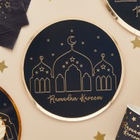 Ramadan Paper Plates - Pack of 8