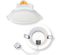 WHITE CCT IP44 DIMMABLE PVC DOWNLIGHT