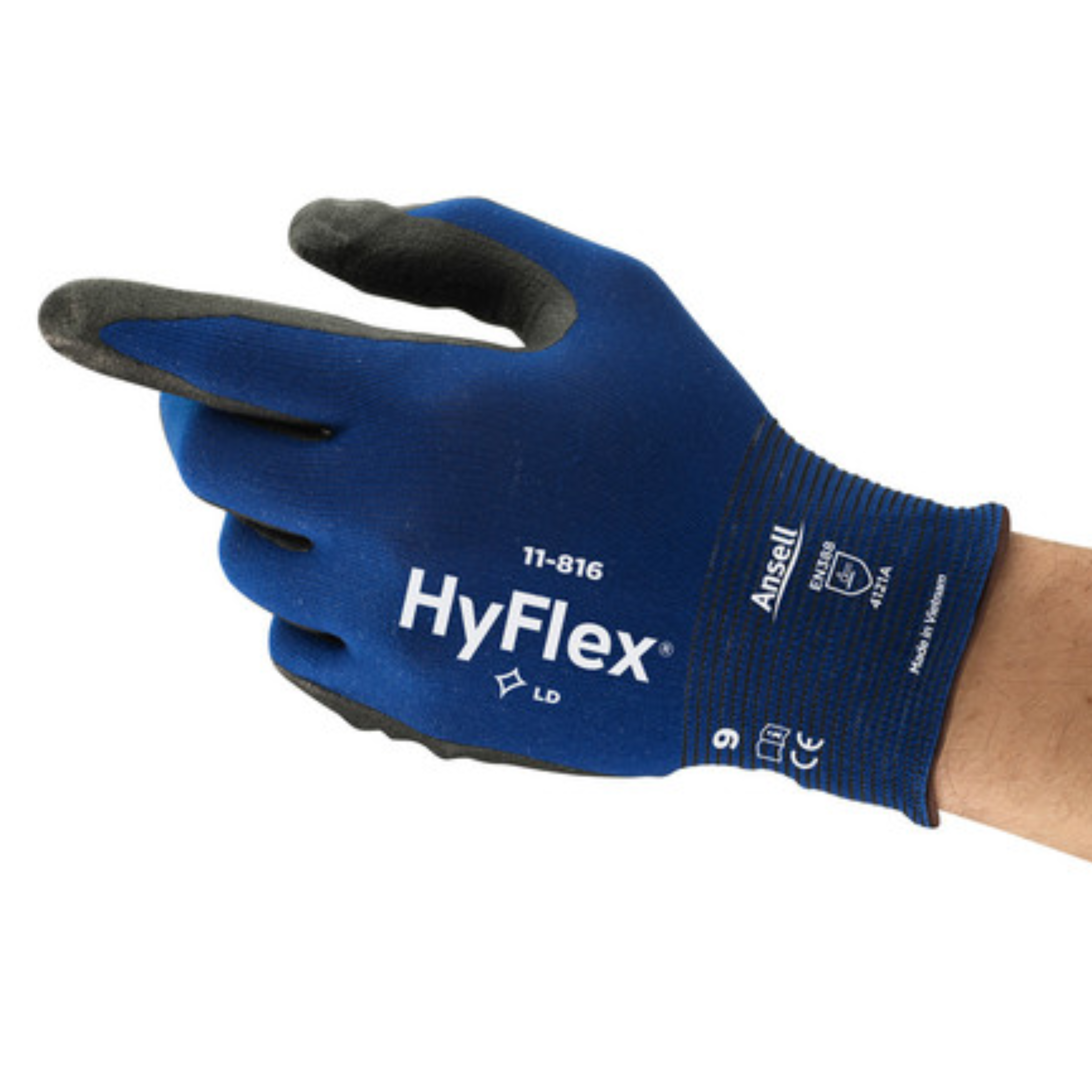 Ansell Hyflex Foam Nitrile Gloves
