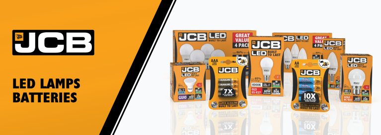JCB BATTERIES & LAMPS