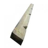 Timber V Notched Post 2.4m x 100mm x 125mm