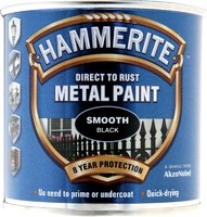 5084863 HM METAL PAINT SMOOTH BLACK 250ML