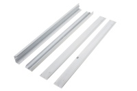 SPACE and ATMOS surface mount box kit for 60x60 panel, White, 50mm deep, flat packed