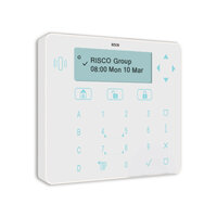 Risco elegant keypad & prox white incl. 2 tags