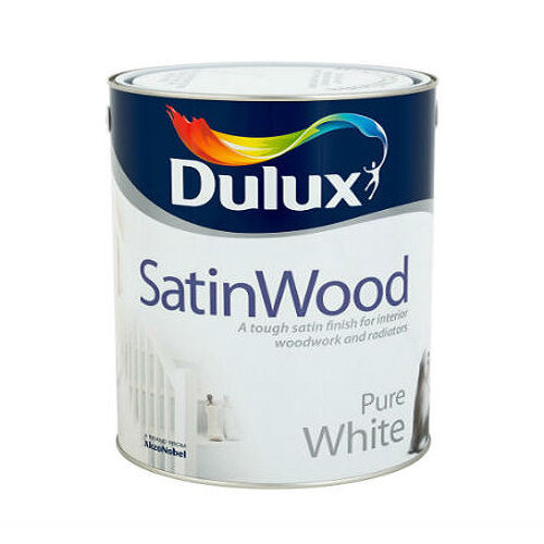 Dulux Satinwood - White 2.5L