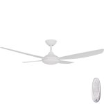 Calibo Vanga 52" DC Smart with LED Light White Ceiling Fan