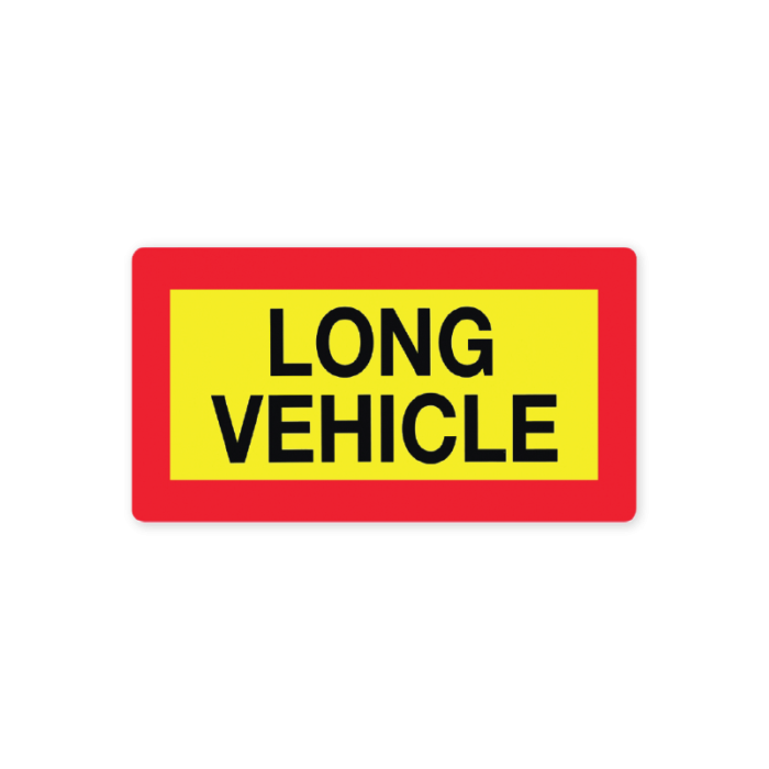 'Long Vehicle' Marker Board (Small)