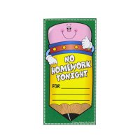 Reward Coupons - No Homework Tonight (36pk) 