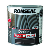 RONSEAL DECKING RESCUE PAINT ENGLISH OAK 2.5 LTR