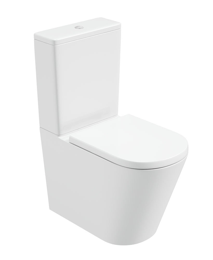 REFLECTIONS Fully Shrouded Rimless WC Pack-Delta Soft Close Seat