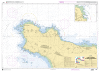 French Chart - 7232 Du Nez de Jobourg &agrave; la Pointe de Nacqueville