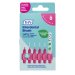 Tepe Interdental Brushes 10  x 6 , Size 0 Pink 0.4mm *New recyclable packaging*