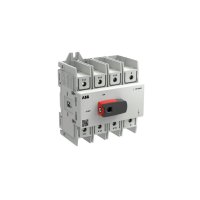 OT100G3-4BSN2 ABB OT Plus Isolator 100A 4 Pole. G3 Frame Size. Screw Terminals IP20 1SCA162513R1001