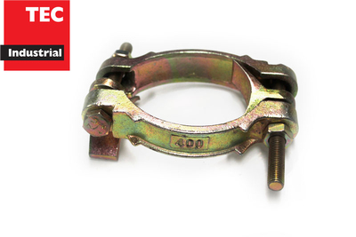 Two Bolt Clamp Plated Cast Iron
