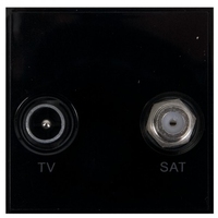 triax TV/Sat  Insert Black