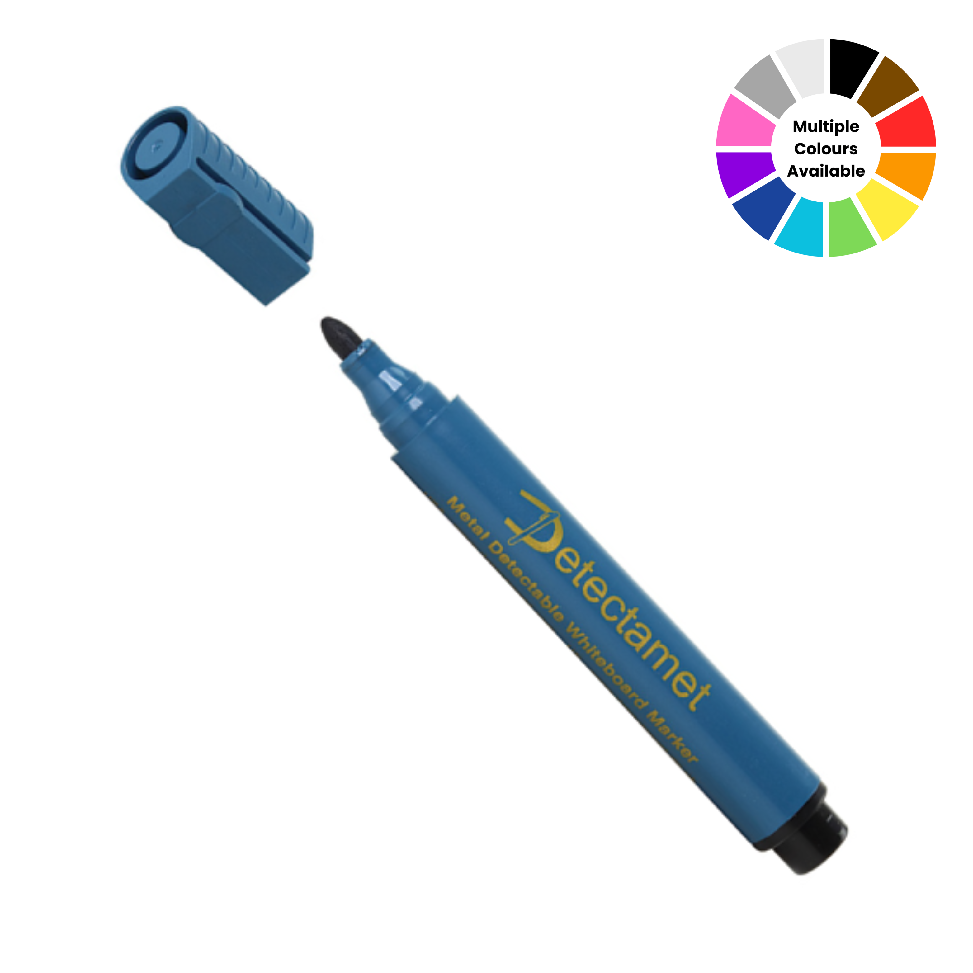 MD Whiteboard Marker, Chisel Tip, Non-Retractable