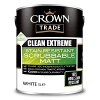 Crown Trade Crown Paint Clnex Sr Sc Matt White 5l