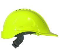 Mid Peak Hard Hat, Vented, Pushlock Adjust