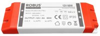 VEGAS 60W, 12V, IP20 constant voltage driver, non dimmable