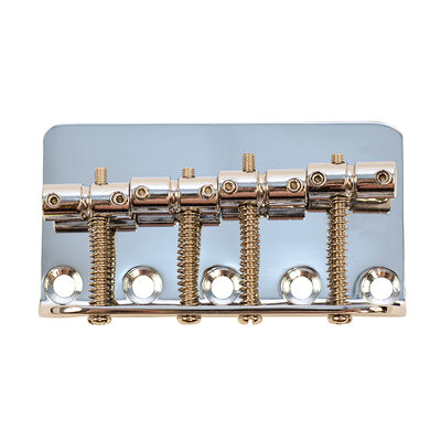 Electric bass guitar bridge/tailpiece PB/JB