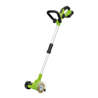 Draper 18V Weed Remover, 1 x 2.0Ah Battery, 1 x Charger