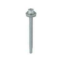 Tek Screws for Light Section with Washer 5.5x70mm Box 100 Exterior