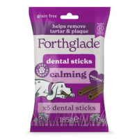 Forthglade Calming Dog Dental Sticks 5-Stick 185g x 10