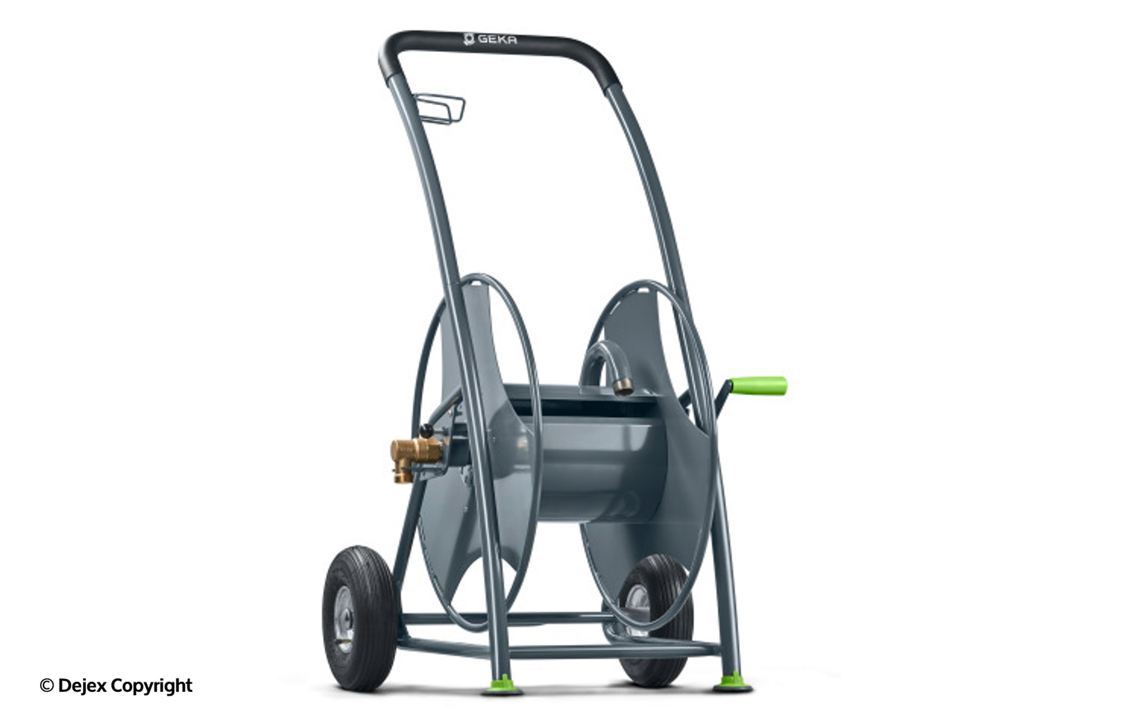 HEAVY DUTY GEKA PLUS P80 HOSE TROLLEY 80m X 3/4"