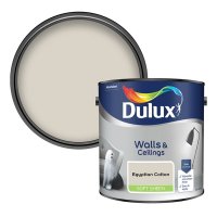 Dulux Soft Sheen Egyptian Cotton 2.5L Paint Tin & Colour Swatch