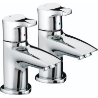 Bristan Capri Basin Pillar Taps CAP 1/2 C