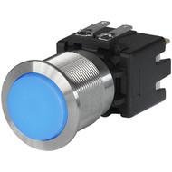 Panel switch MSM LA CS 22 Series SPST Latching 22mm dia non-illuminated
