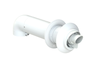 Vaillant Black telescopic Horizontal Top flue - PMK kit