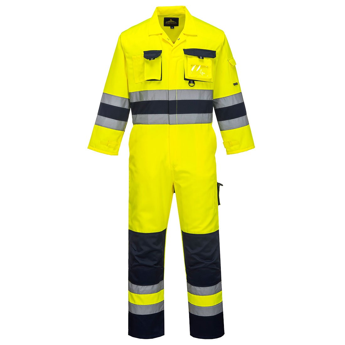 PORTWEST NANTES HI-VIS COVERALL
