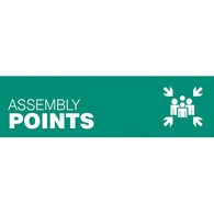 Assembly Points Safety Signs