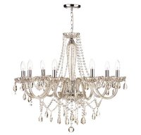 Raphael 8 Light Chandelier, Champagne Crystal | LV1802.0084