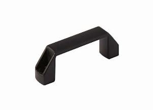 Handle Profile Length 100 Height 40 Black Anodised Carrying Capacity 500N